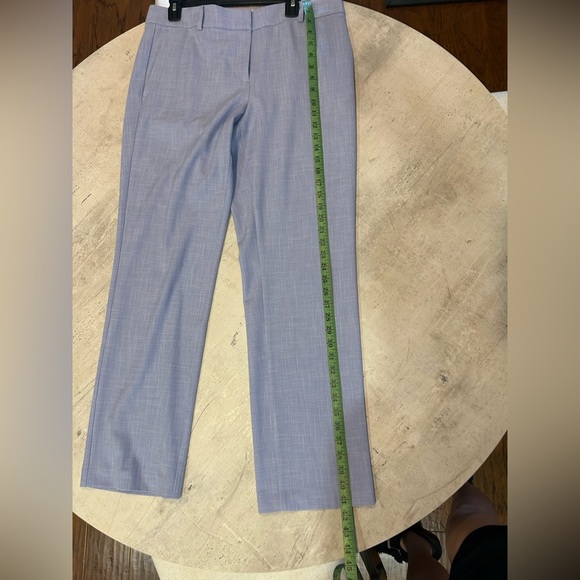 Ann Taylor Light Blue Double-Breasted Blazer and Pants Set - Picture 10 of 12